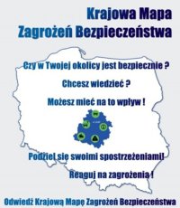 Krajowa mapa zagrożeń bezpieczeństwa-mapa Polski.