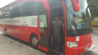 autobus Regionalnego Centrum Krwiodawstwa i Krwiolecznictwa w Łodzi