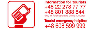 Telefon dla turystów