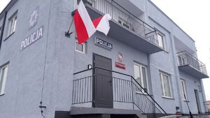 Budynek Posterunku Policji w Piątku.